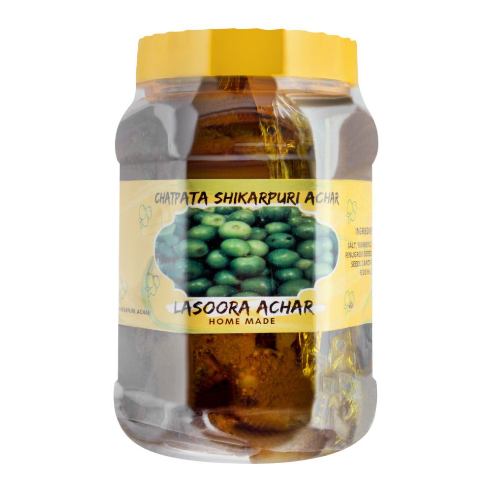 Chatpata Shikarpuri Lasoora Achar (Pickle), 800g