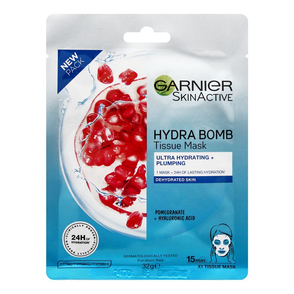 Buy Garnier Skin Active Hydra Bomb Ultra Hydrating + Plumping Face Mask ...