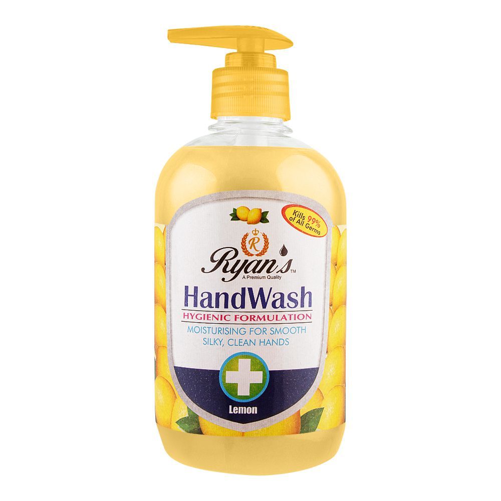 Ryan's Lemon Hand Wash, 500ml