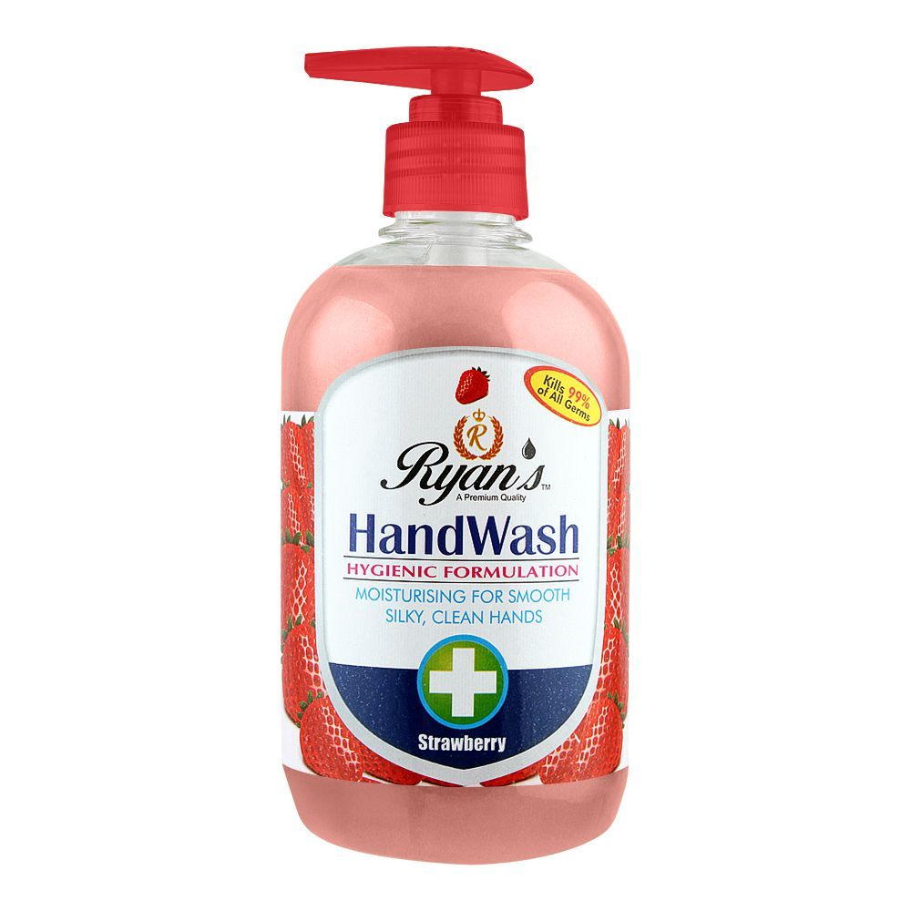 Ryan's Strawberry Hand Wash, 500ml