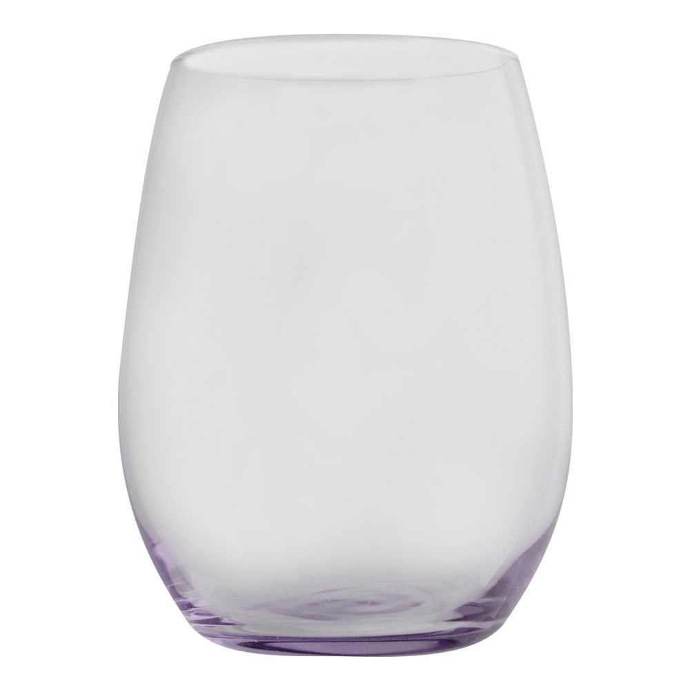 Pasabahce Amber Tumbler Glass Set, 6 Pieces, Purple, 420825-88