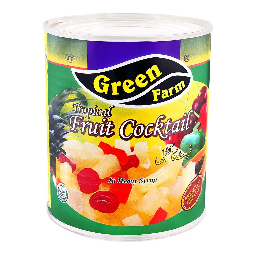 Green Farm Tropical Fruit Cocktail, In Heavy Syrup, 836g