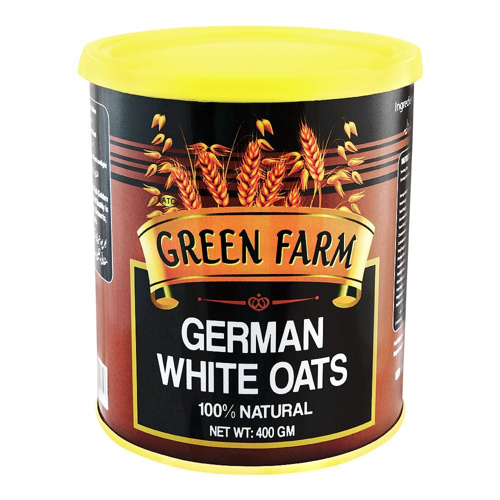 Green Farm German White Oats, Tin, 400g