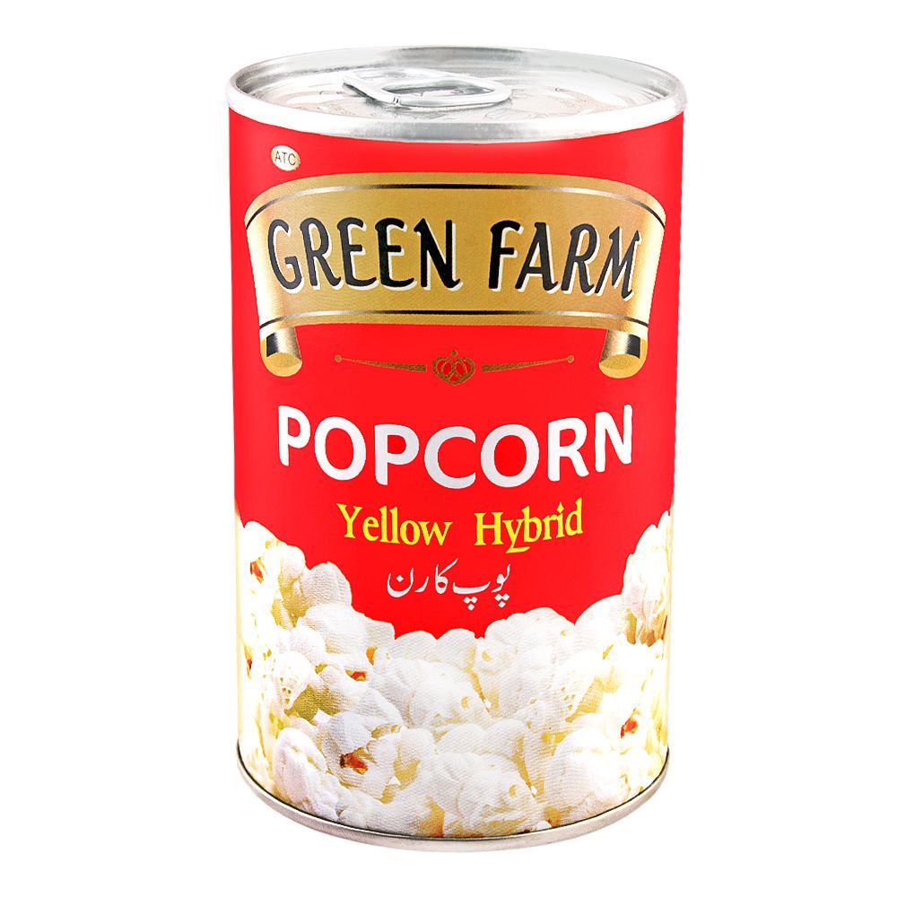 Green Farm Popcorn Yellow Hybrid, Tin, 284g
