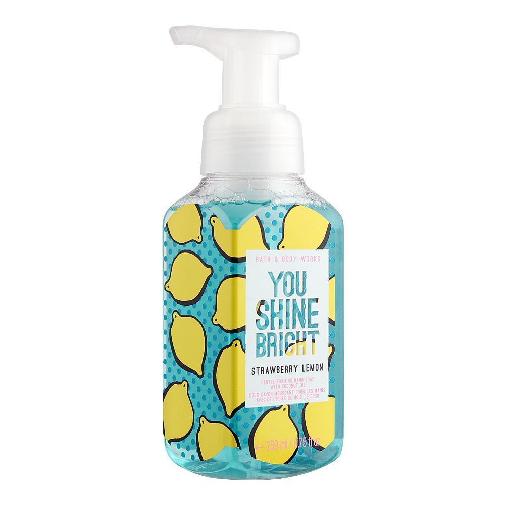 Bath & Body Works You Shine Bright Strawberry Lemon Gentle Foaming Hand Soap, 259ml
