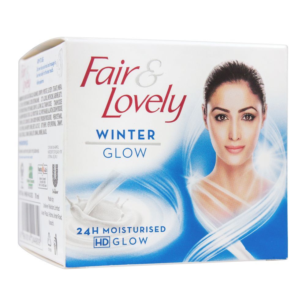 Fair & Lovely Winter Glow 24H Moisturised HD Glow Cream, 70ml