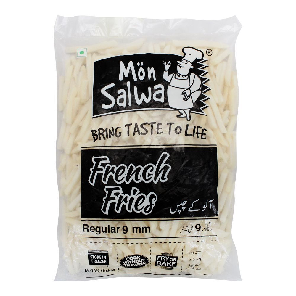 MonSalwa French Fries, Regular 9mm, 2.5 KG