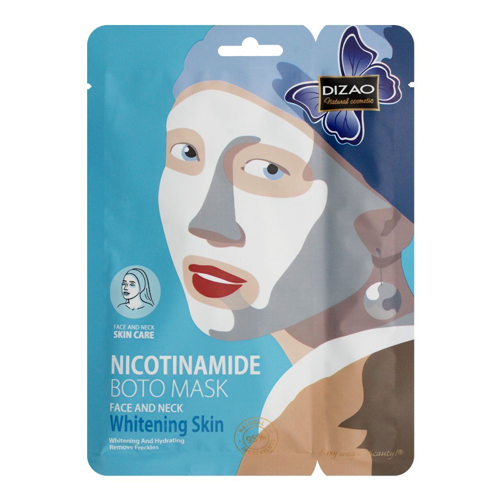 Dizao Nicotinamide Face And Neck Whitening Skin Boto Mask, 36g