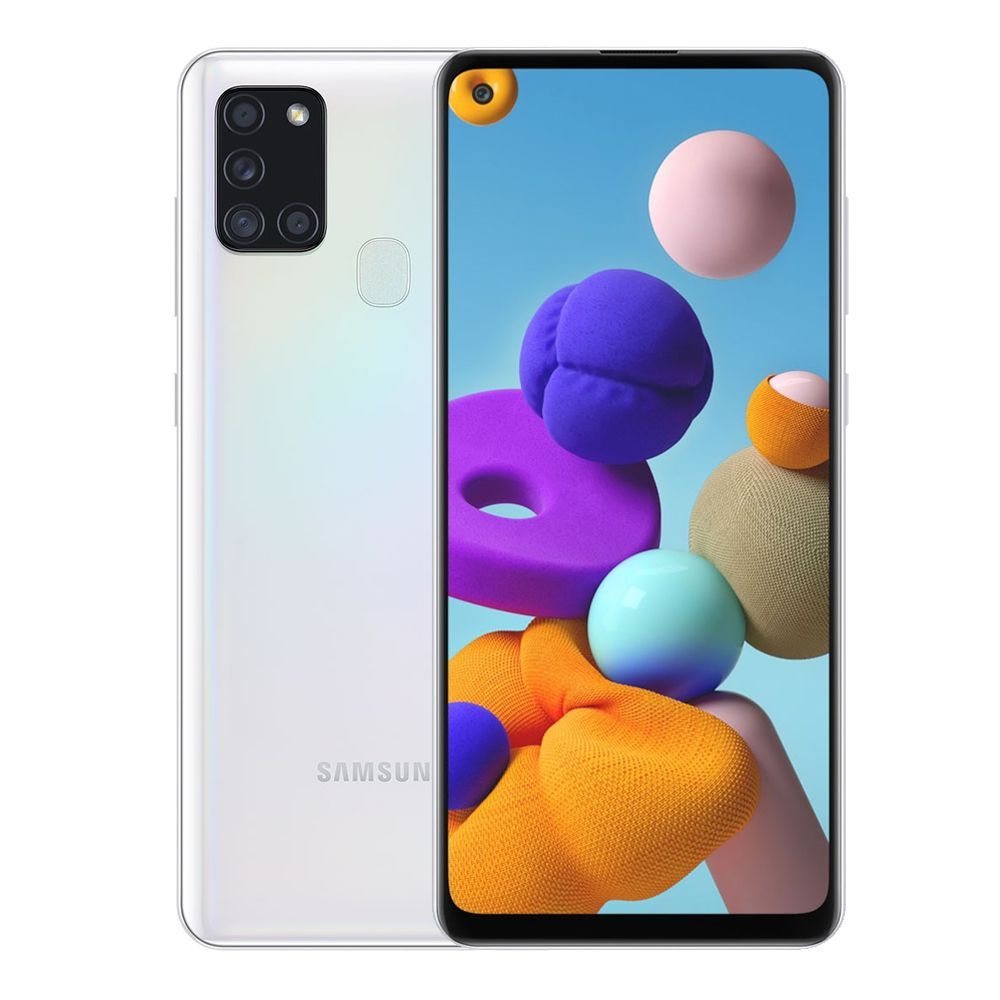 Samsung Galaxy A21S 4GB/128GB White Smartphone, SM-A217F