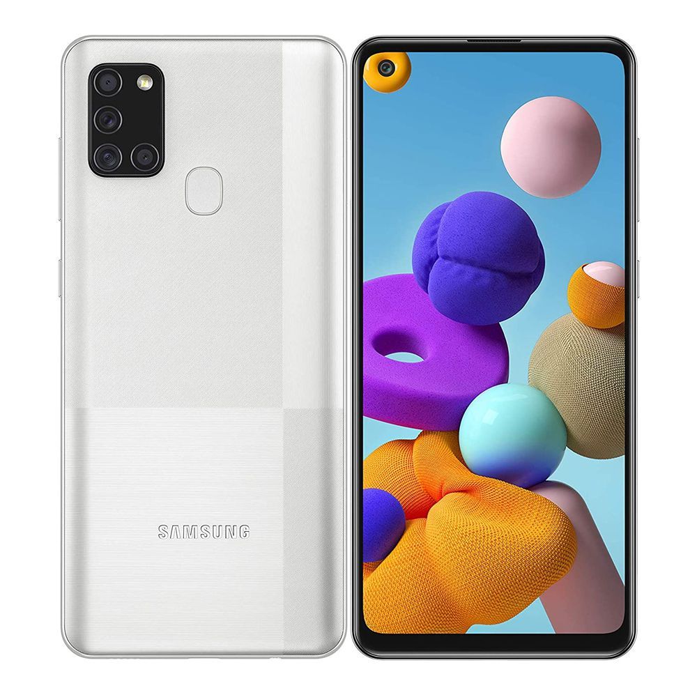 Samsung Galaxy A21S 4GB/128GB Silver Smartphone, SM-A217F