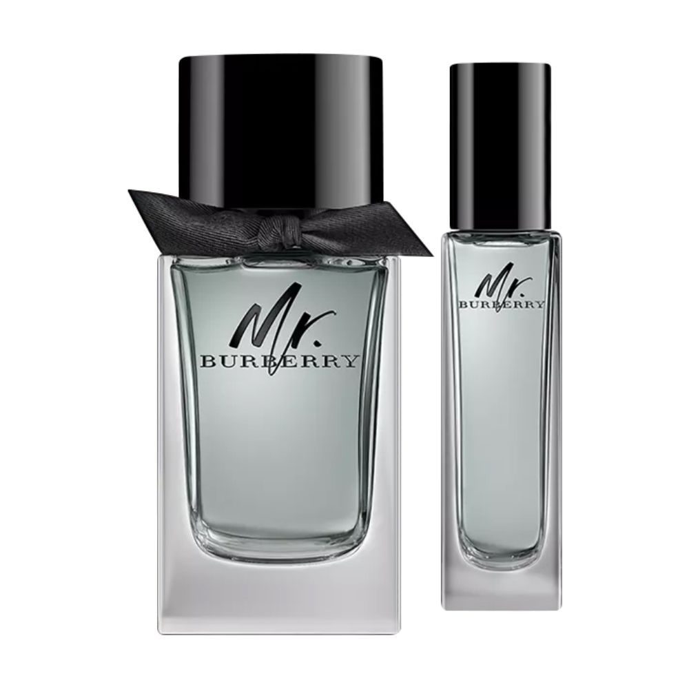 Mr. Burberry Set Eau De Toilette 100ml + Eau De Toilette 30ml, Fragrance For Men,