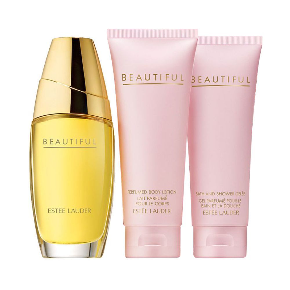 Estee Lauder Beautiful Set Eau De Parfum 100ml + Body Lotion 75ml + Shower Gel 75ml