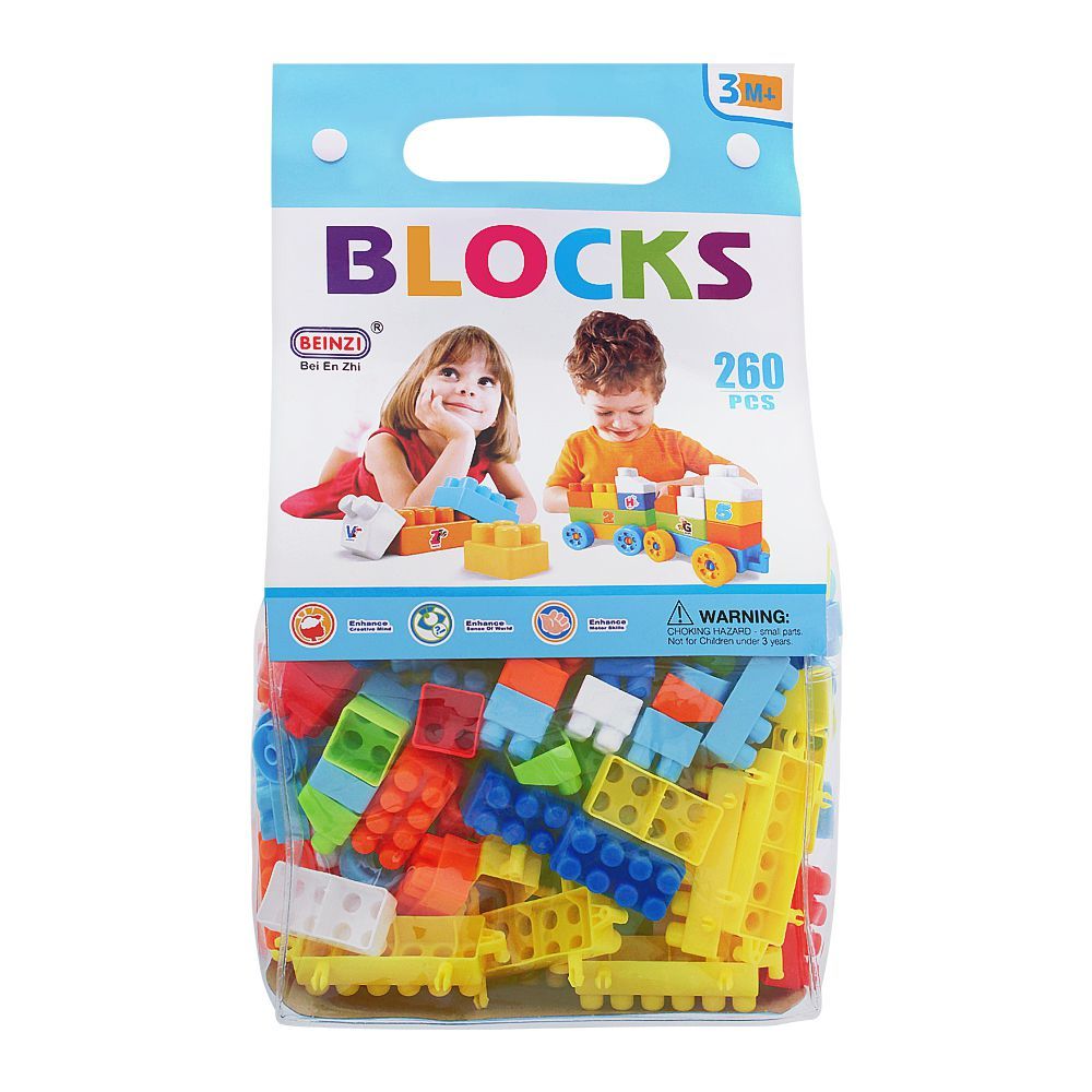 Live Long Blocks, 260 Pieces, 6610-9