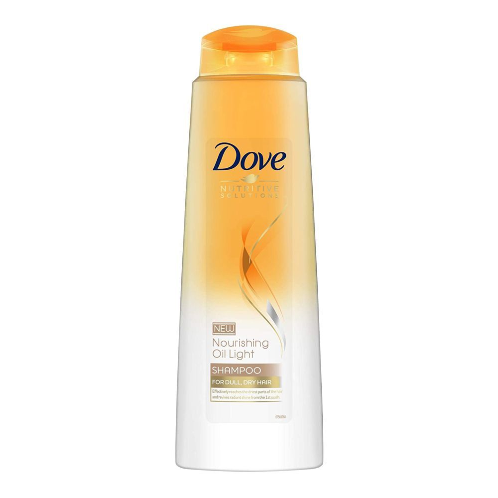 Dove Nutritive Solutions Nourishing Oil Light Shampoo, For Dull & Dry Hair, Imported, 400ml