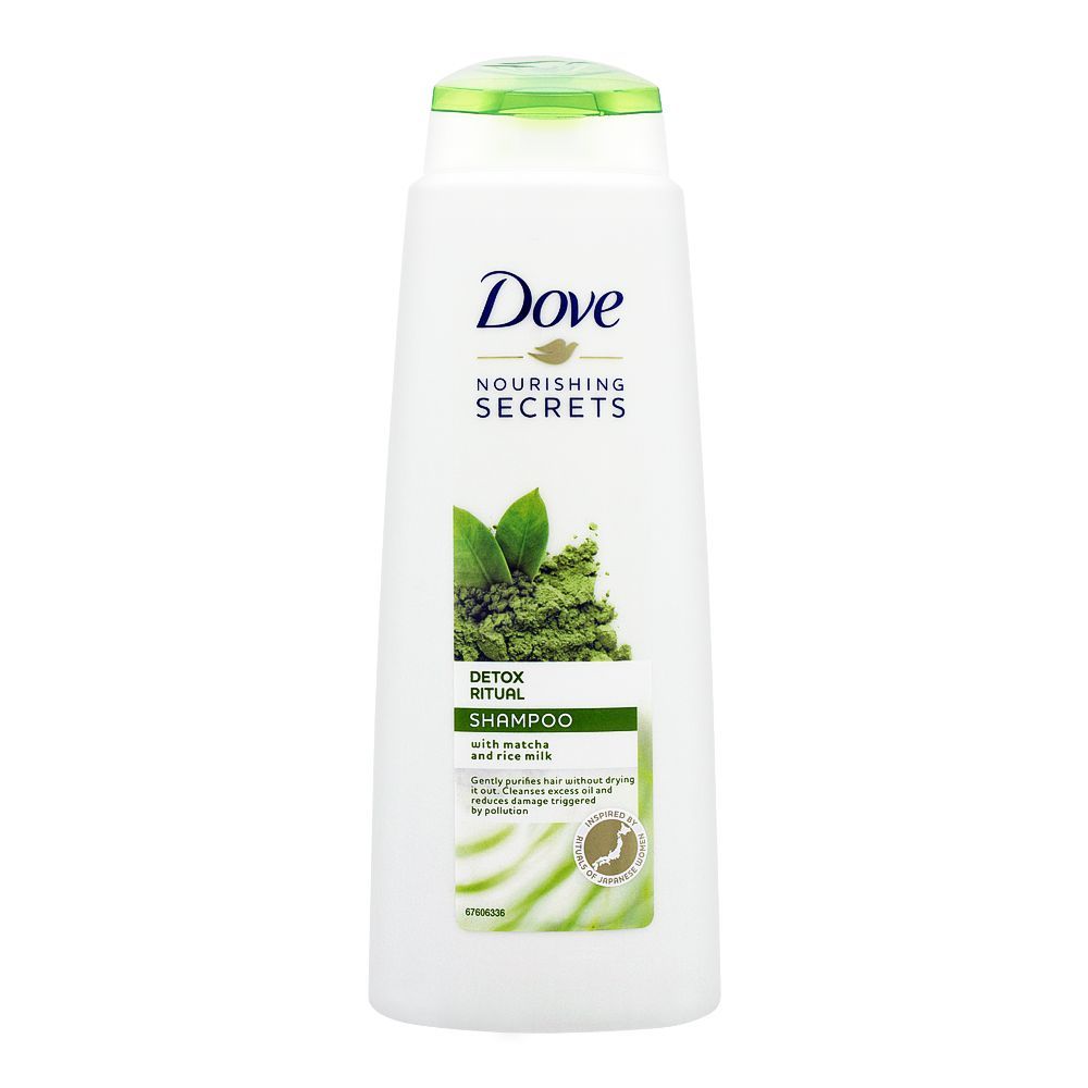 Dove Nourishing Secrets Detox Ritual Shampoo, Imported, 400ml