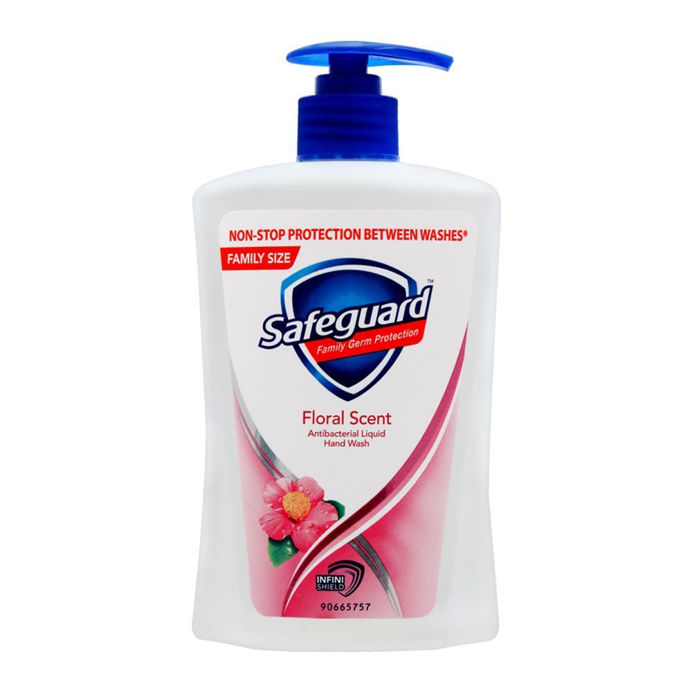 Safeguard Floral Scent Antibacterial Liquid Hand Wash, 420ml
