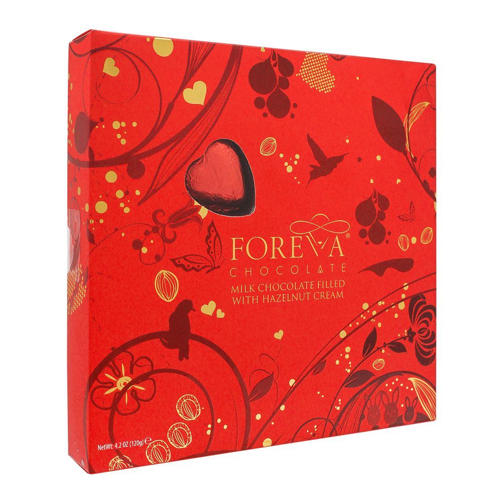 Foreva Milk Chocolate Filled With Hazelnut Cream, 120g, VLN-6201