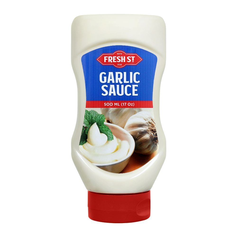 Fresh Street Garlic Sauce Squeeze, 500ml