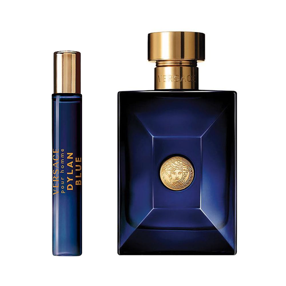 Buy Versace Dylan Blue Pour Homme Perfume Set, For Men, EDT 100ml + EDT