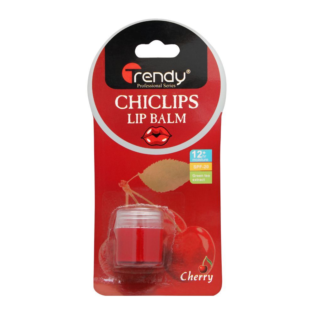 Trendy Cherry Lip Balm, SPF-20, TD-277