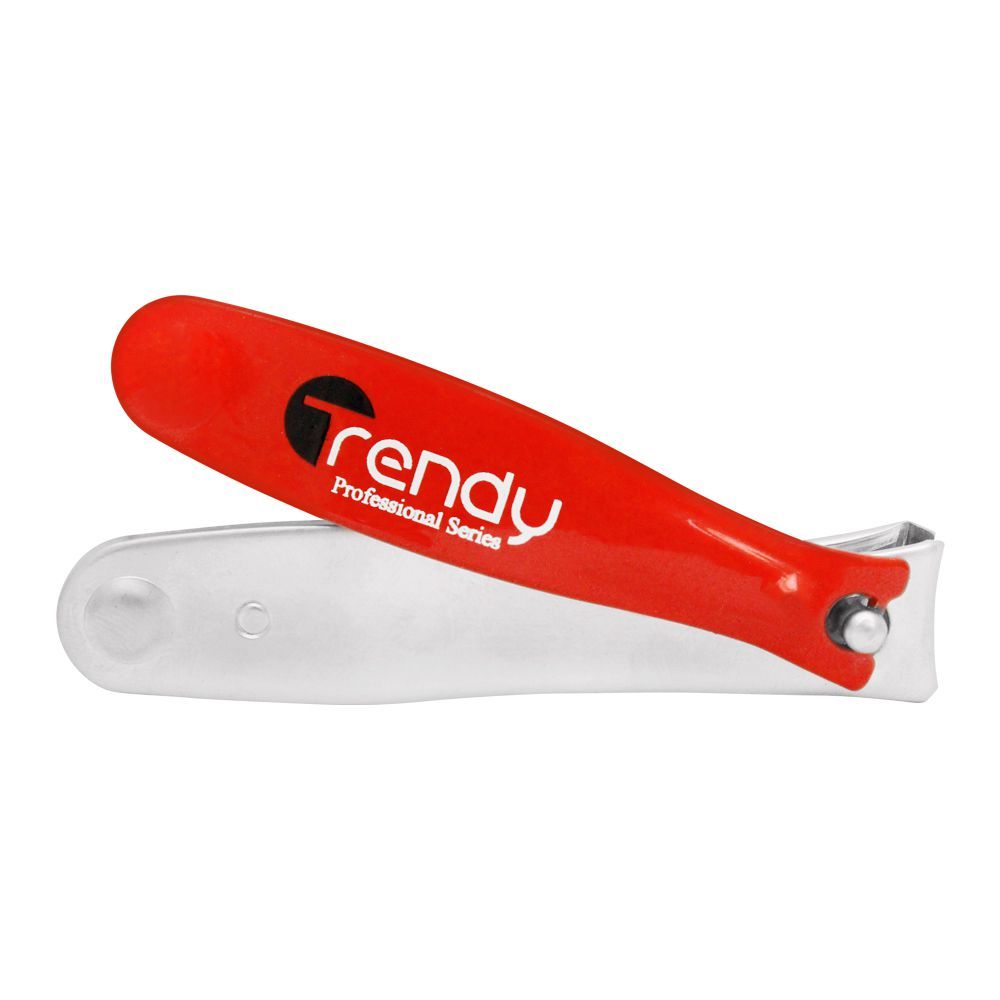 Trendy Nail Clippers, Red, TD-113