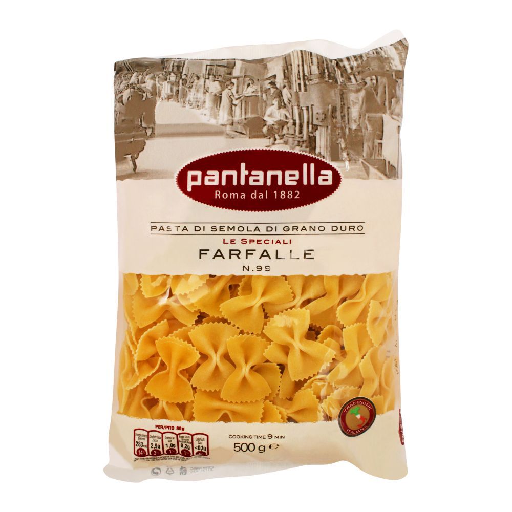 Pantanella Farfalle Pasta, No. 99, 500g