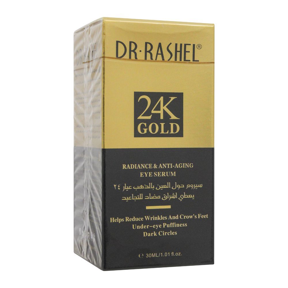 Buy Dr. Rashel 24K Gold Radiance & Anti Aging Eye Serum, 30ml Online at