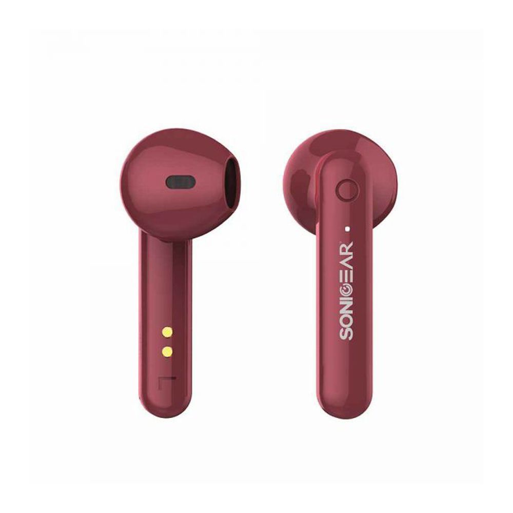 Sonic Ear Earpump TWS3+ Bluetooth Earphone, Red