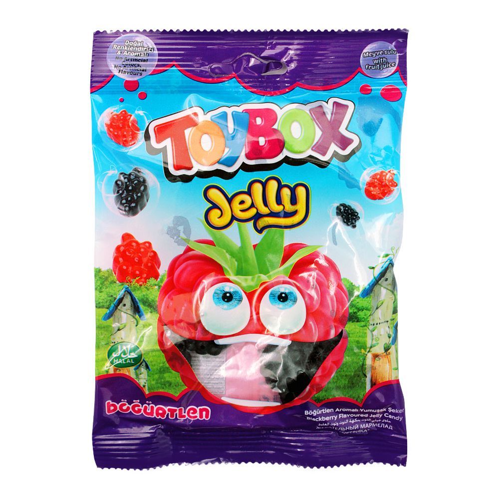 Toy Box Gummy Jelly, Blackberry, 80g