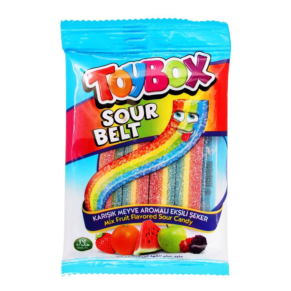 Toy Box Sour Belt Candy, 80g
