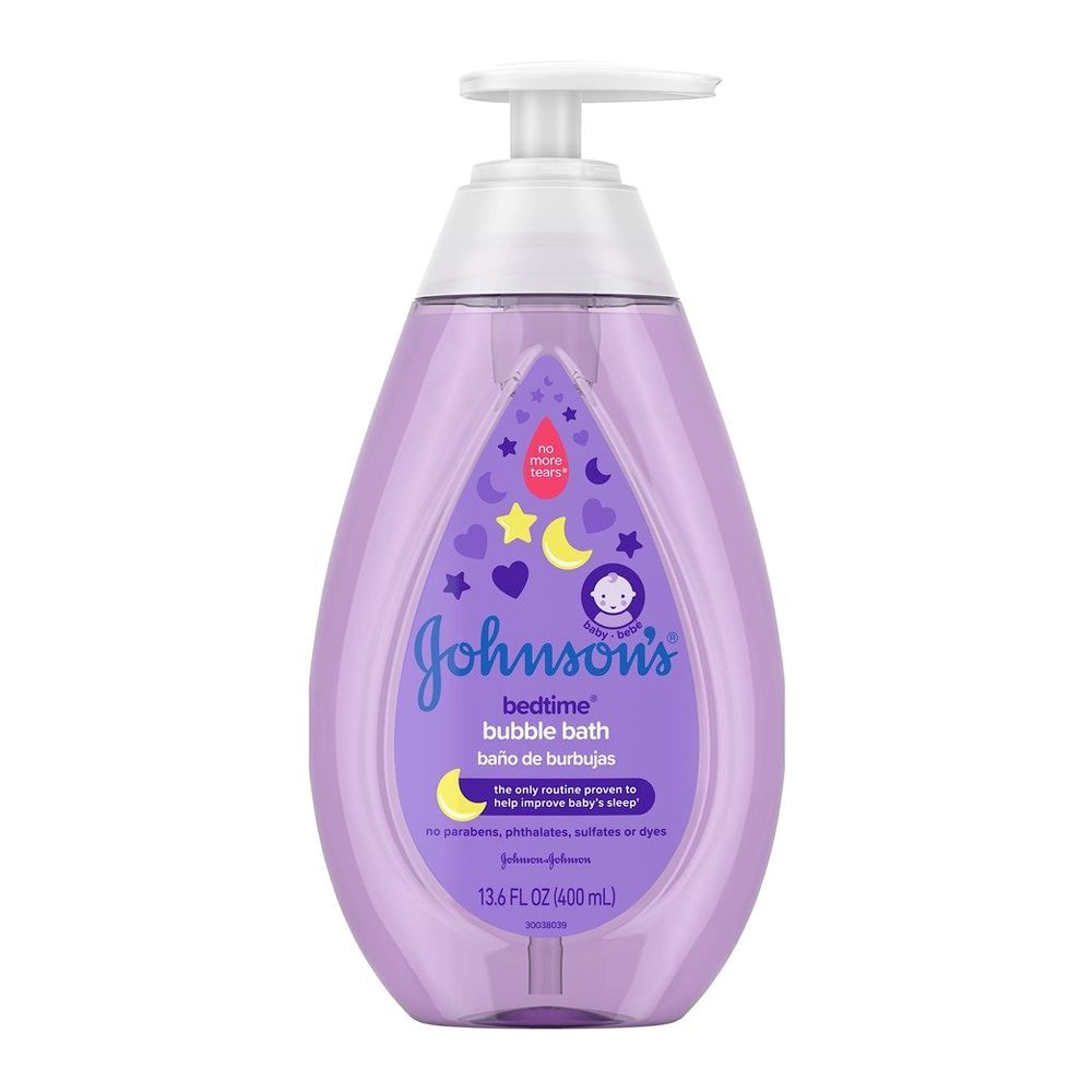 Johnson's Bedtime Bubble Bath, 400ml