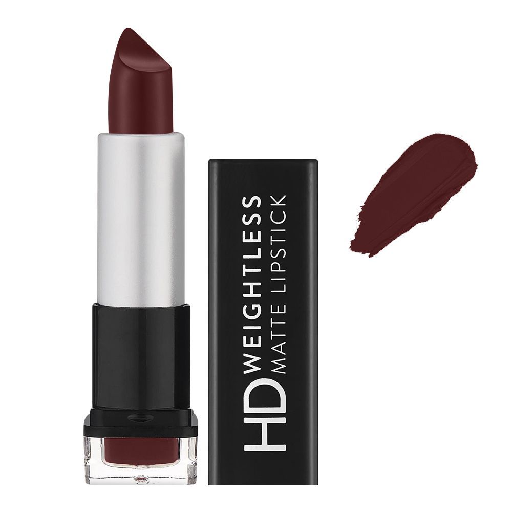 Flormar HD Weightless Matte Lipstick, 13, Perfect Bordeaux