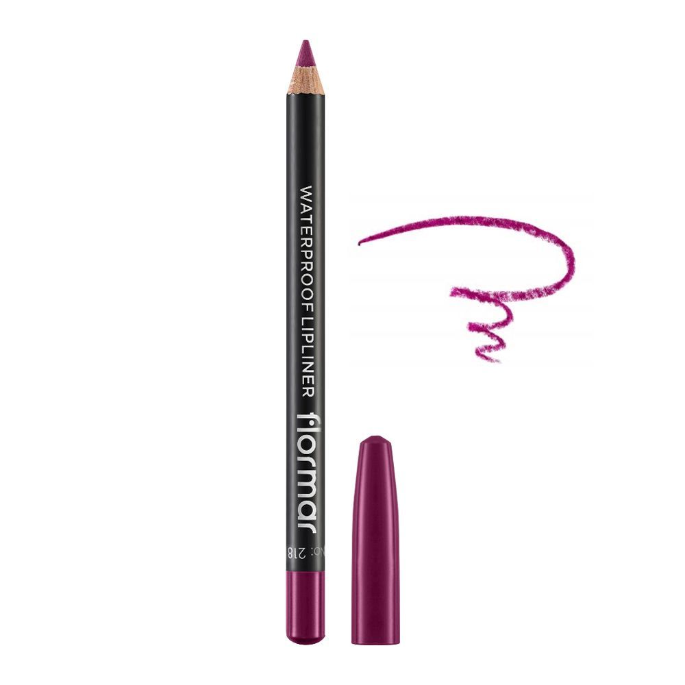 Flormar Waterproof Lip Liner, 218