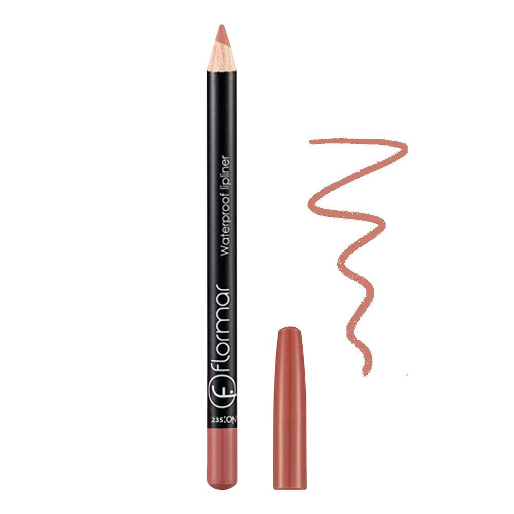 Flormar Waterproof Lip Liner, 235 Undressed