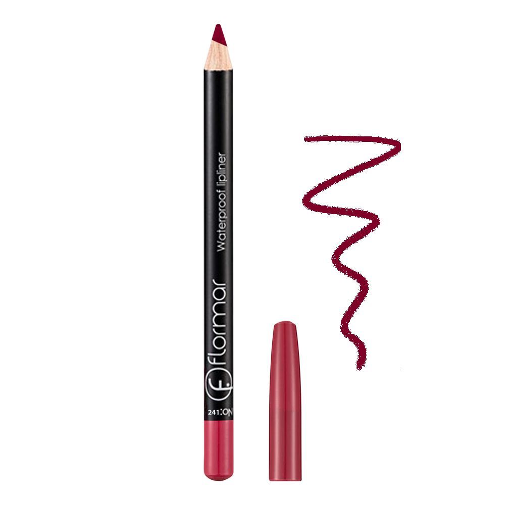 Flormar Waterproof Lip Liner, 241 Sour Cherry