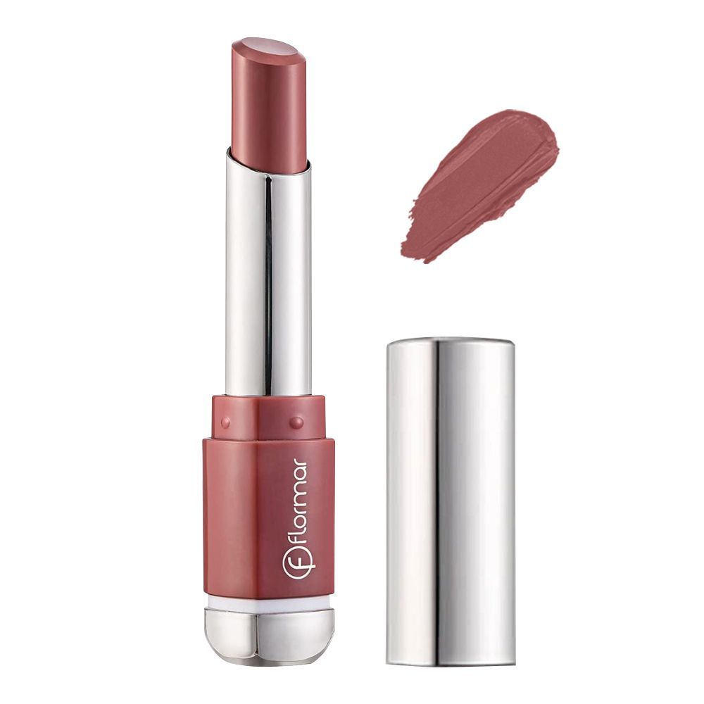 Flormar Prime' N Lips Lipstick, PL03, Nut Cookie