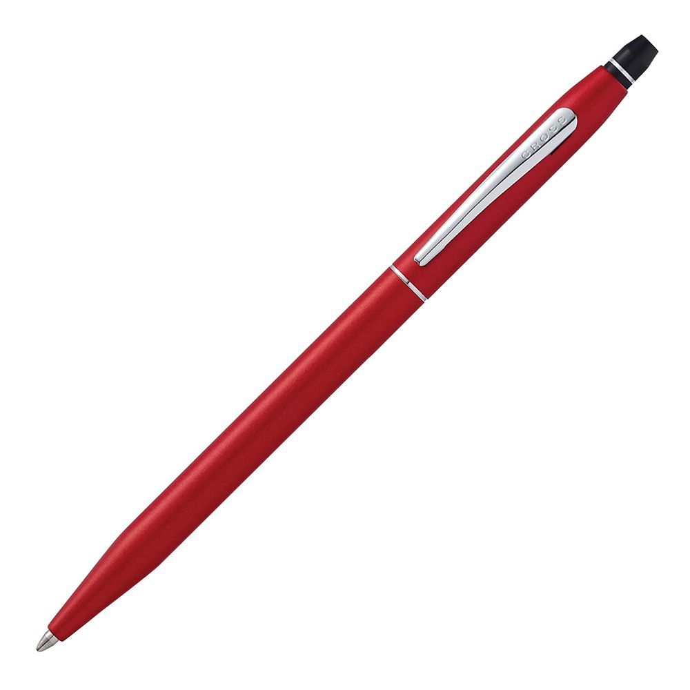 Cross Click Ballpoint Pen Bonus Gel Refill Metallic Red, With Bonus Gel Refill, AT0622S-119