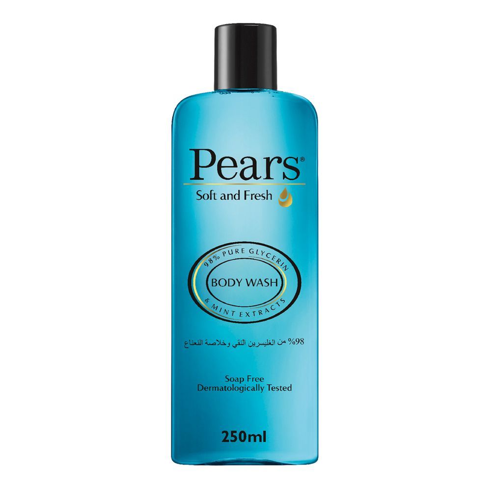 Pears Soft And Fresh Body Wash, Soap Free, 250ml