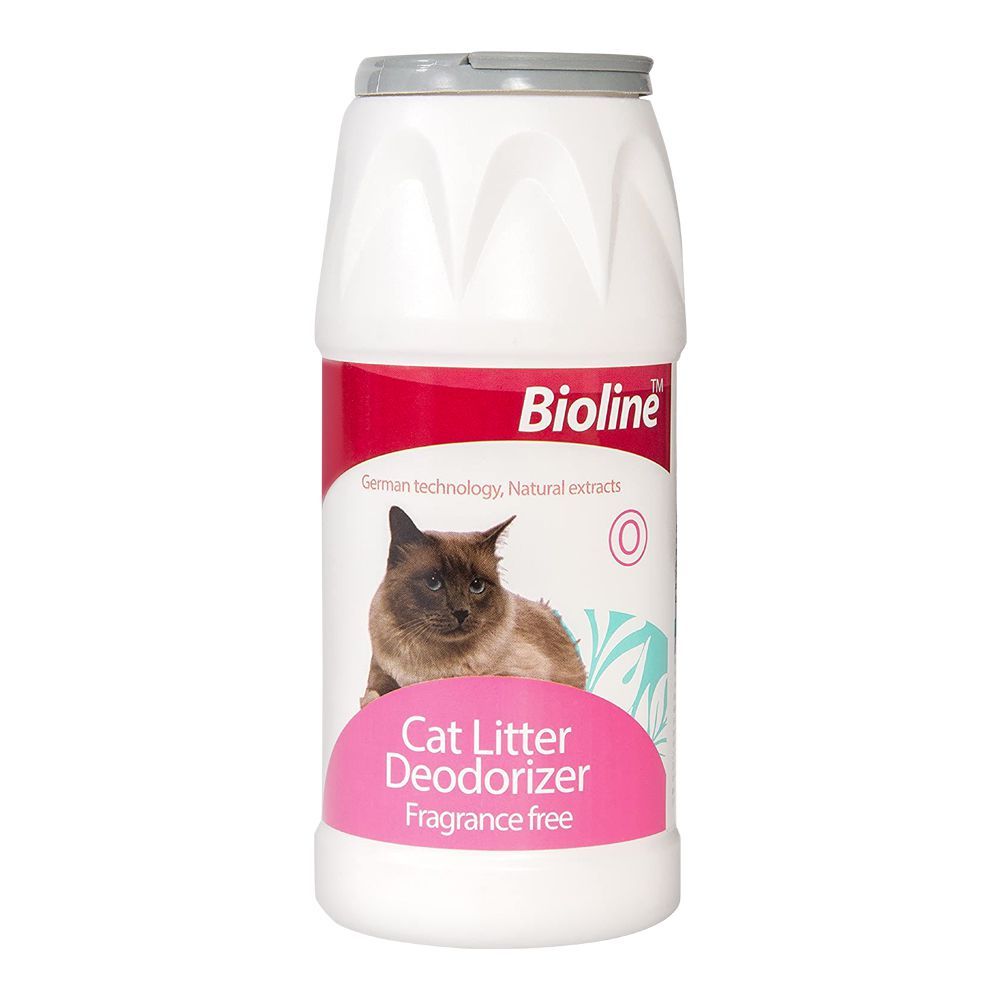 Bioline Cat litter Deodorant Powder, Fragrance Free, 425g