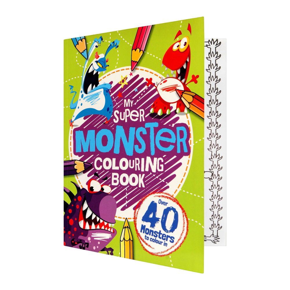 My Super Monster Colouring Book