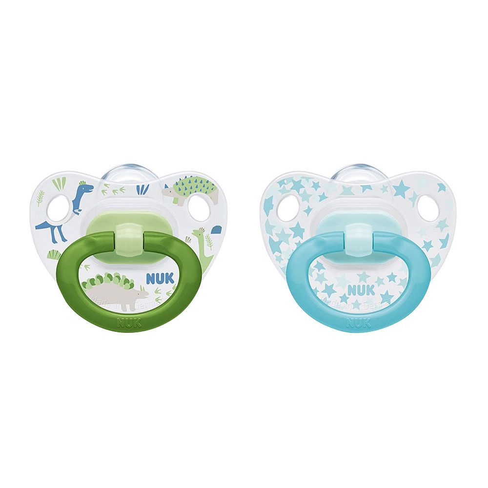 Nuk Happy Days Silicone Orthodontic Pacifier, 0-6m, 10730037