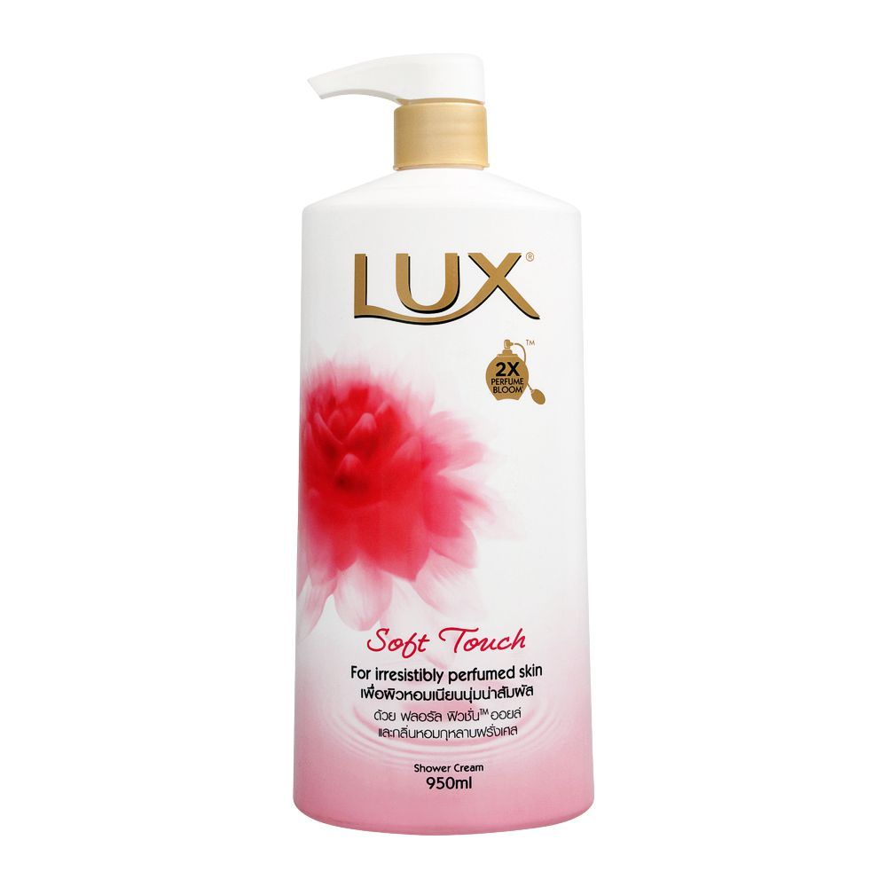 Lux Soft Touch Shower Cream, 950ml