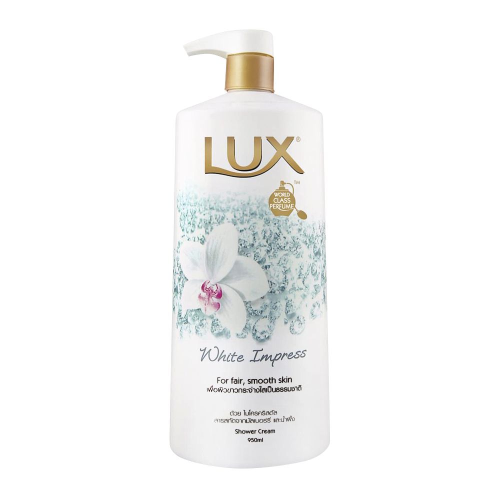 Lux White Impress Shower Cream, 950ml
