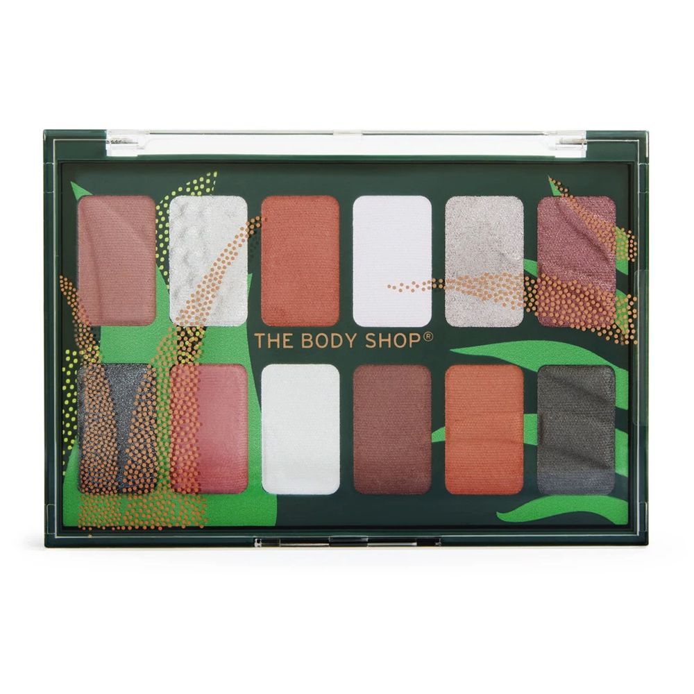 The Body Shop Bold As Nature Eyeshadow Palette, 10 Shades