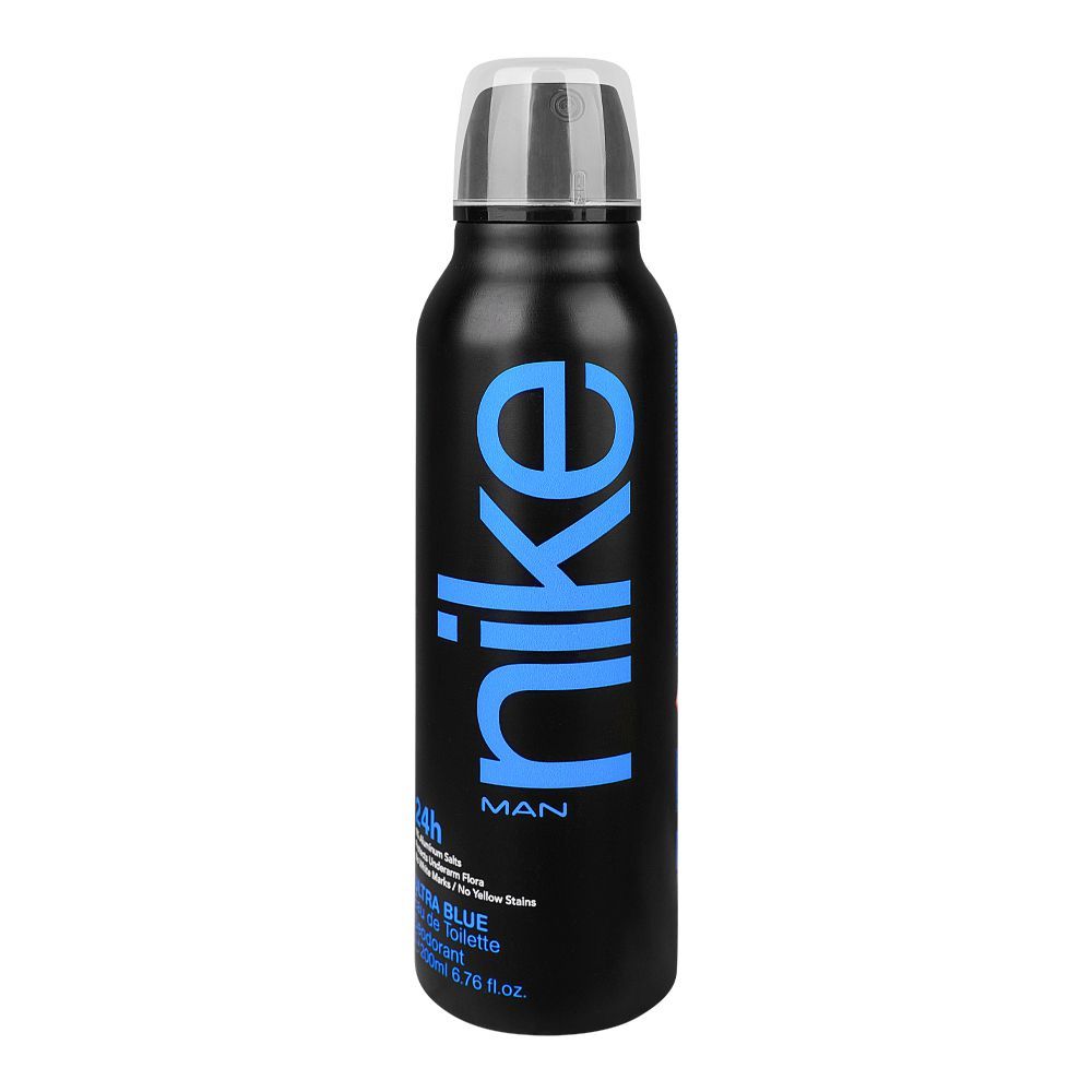 Nike Ultra Blue Deodorant Spray, Eau de Toilette, 24 Hours Lasting, For Men's, 200ml