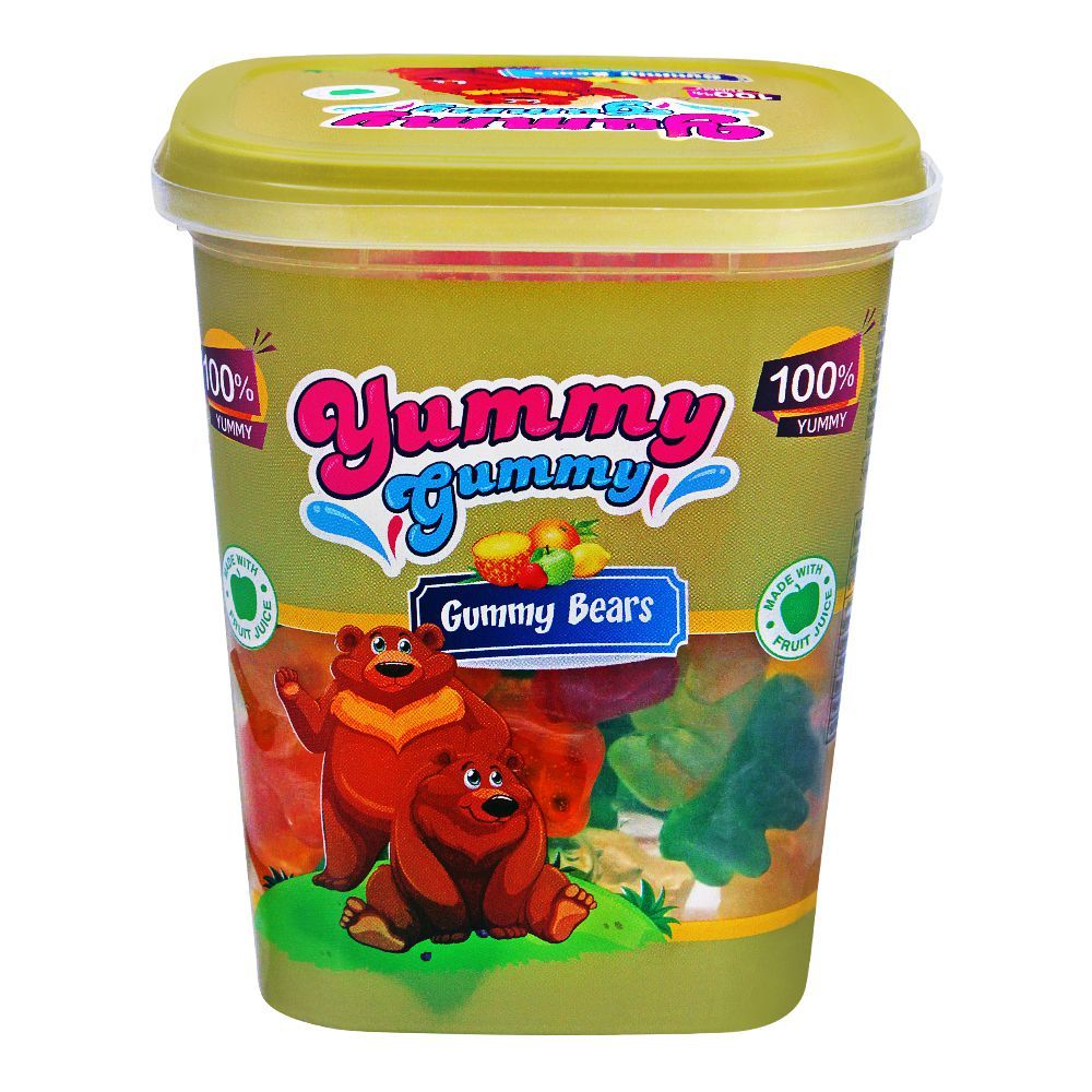 Order Yummy Gummy Bears, Gummy Candy, Tub, 175g Online at Best Price in