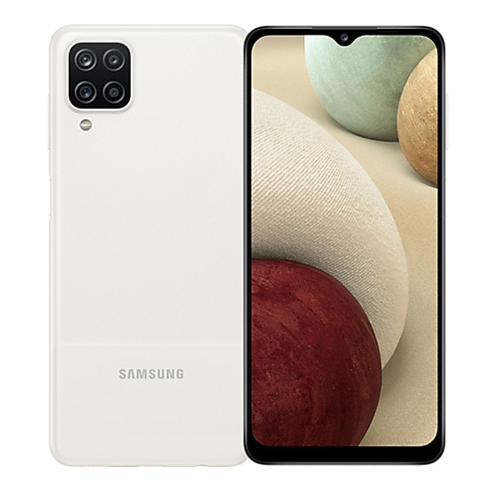 Samsung A12 4GB/64GB White Smartphone, A125F/DS