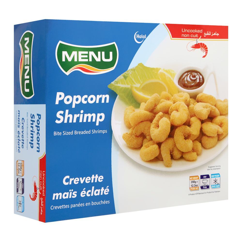 Menu Popcorn Shrimp, 350g