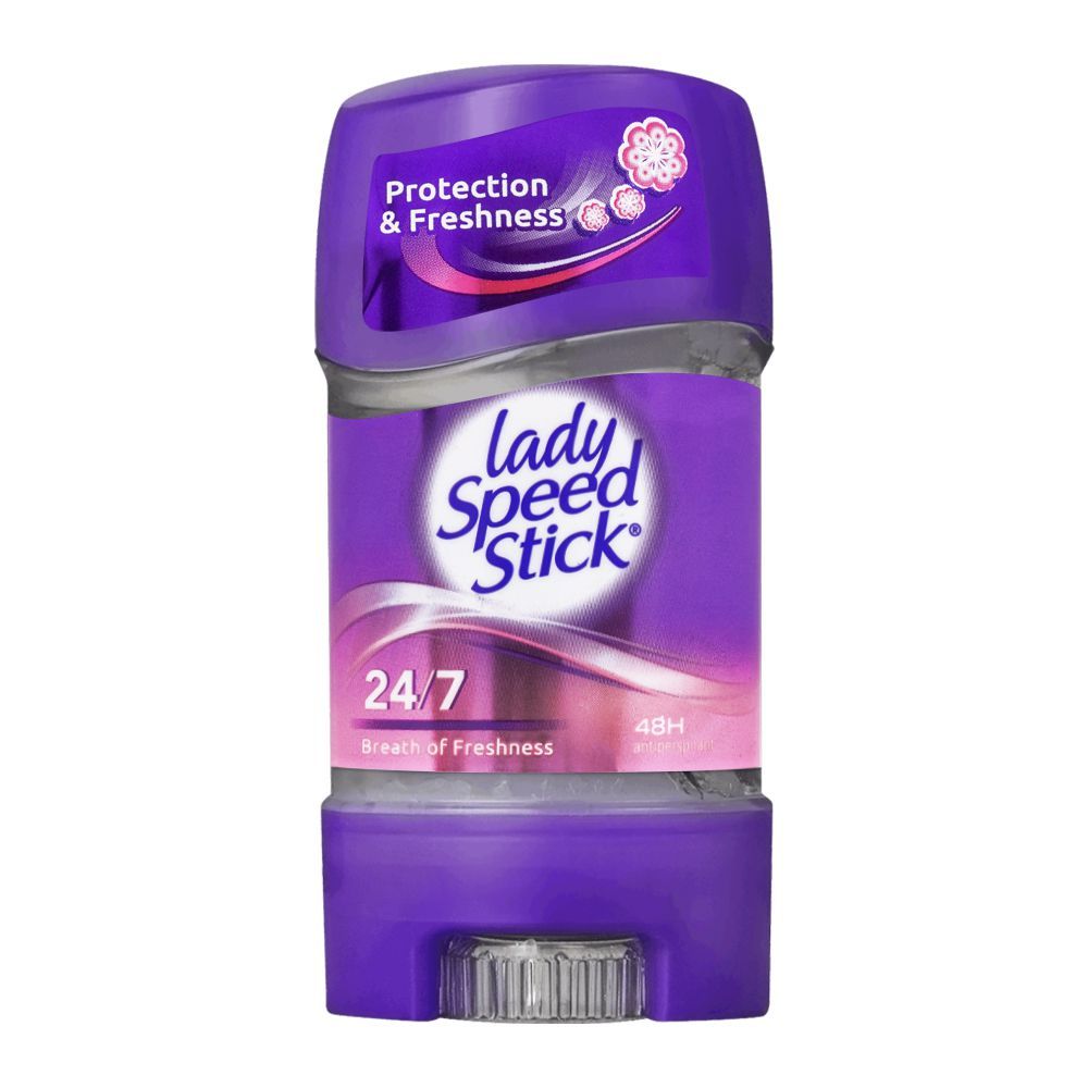 Lady Speed Stick 24/7 Breath Of Freshness Deodorant Stick, 65g