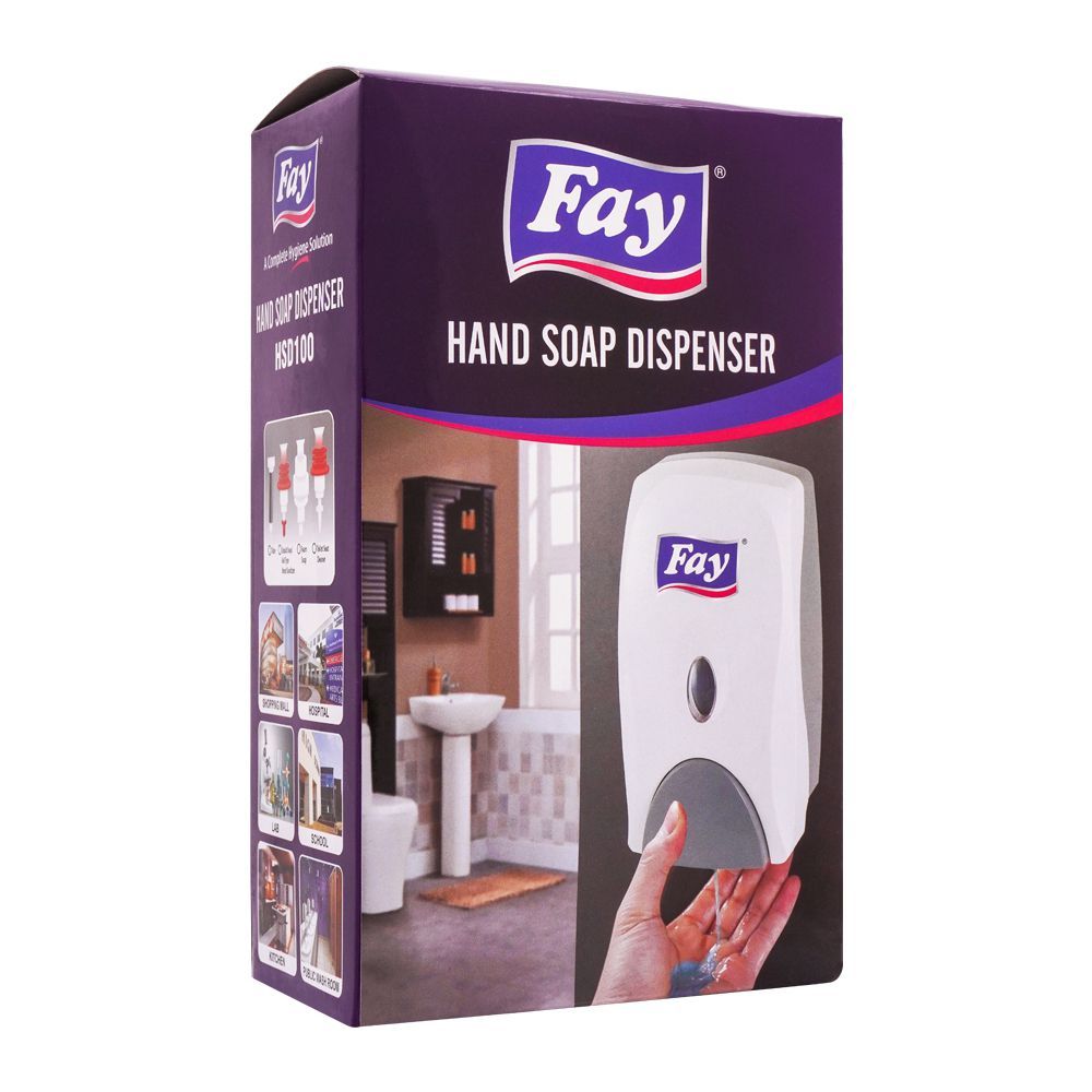 Fay Hand Soap Dispenser, HSD100